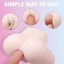 Load image into Gallery viewer, 5.1lb Lifelike Voice Interaction Sex Doll Pocket Pussy Ass With Vagina Anal Sex Stroker
