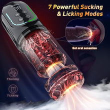Load image into Gallery viewer, 5-in-1 Automatic Thrusting &amp; Sucking Male Masturbator