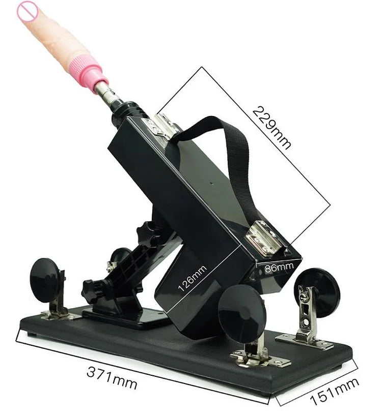Women's Full-automatic Telescopic Gun Machine Imitation Penis Artillery Masturbation Artifact